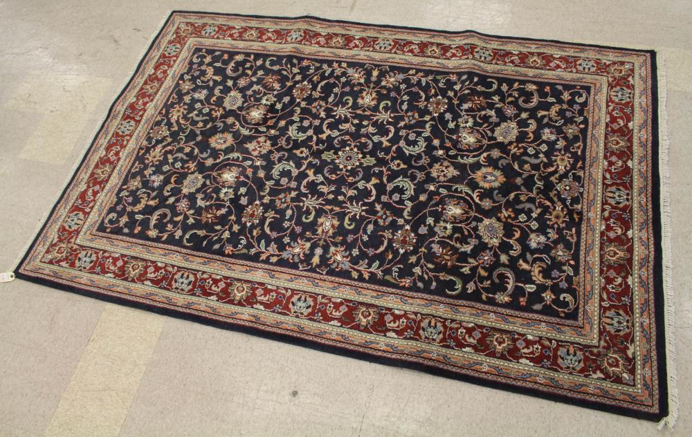 HAND KNOTTED INDO-KASHAN RUGHAND