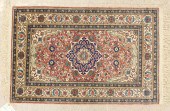 HAND KNOTTED KAYSERI SILK AREA