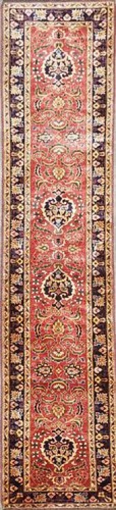 HAND KNOTTED KAZAK CARPET RUNN