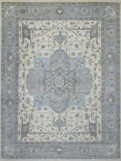 HAND KNOTTED ORGANIC WOOL PESH