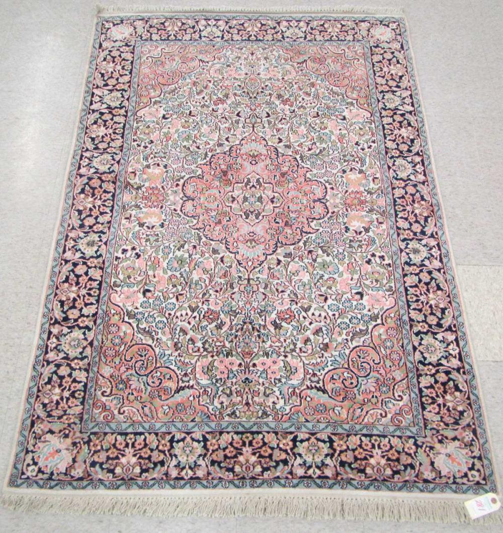 HAND KNOTTED ORIENTAL AREA RUG,