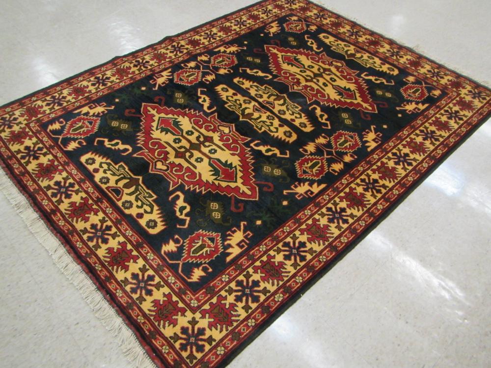 HAND KNOTTED ORIENTAL AREA RUG,
