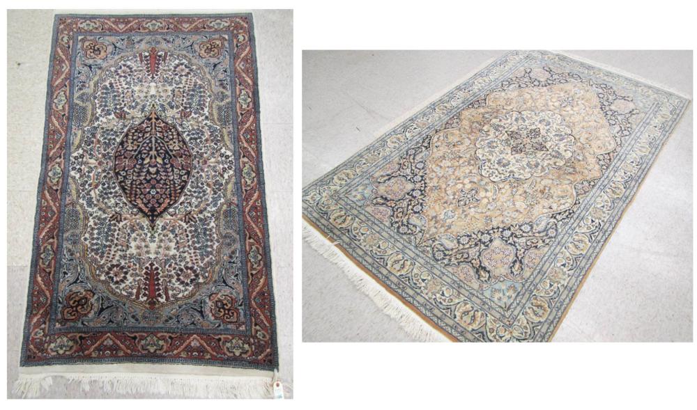 HAND KNOTTED ORIENTAL AREA RUG,