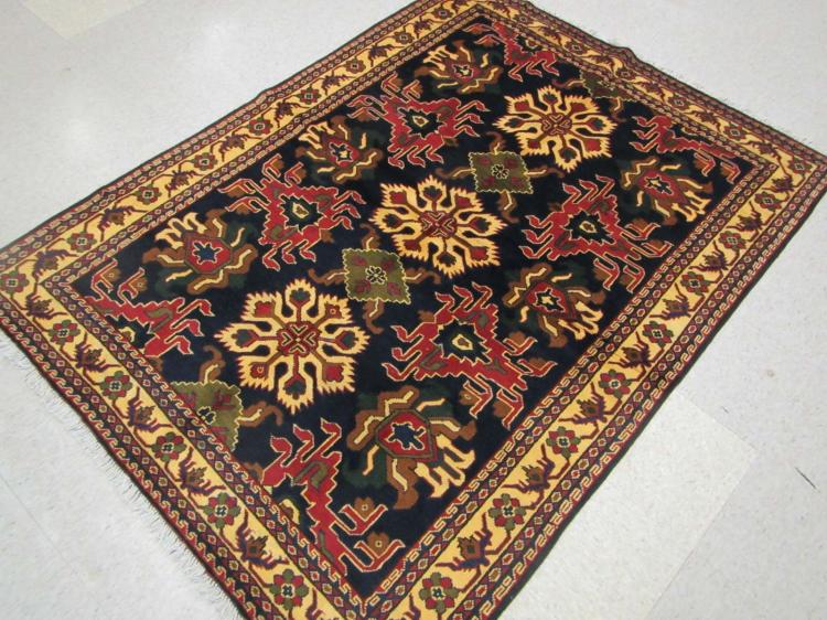HAND KNOTTED ORIENTAL AREA RUG,