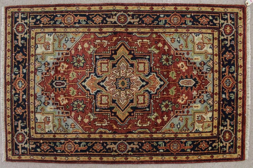 HAND KNOTTED ORIENTAL AREA