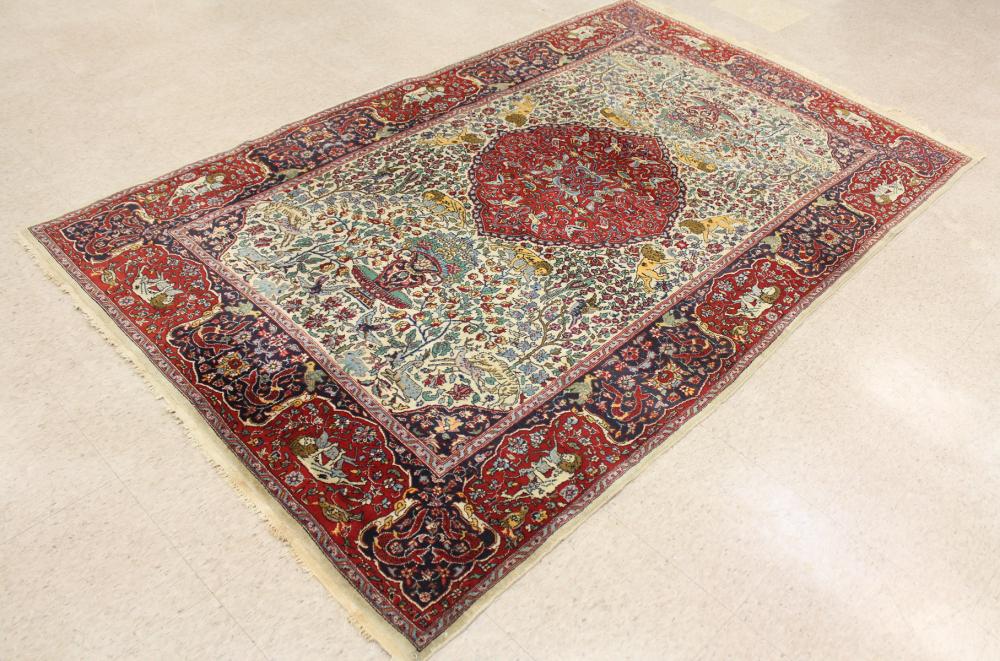 HAND KNOTTED ORIENTAL AREA
