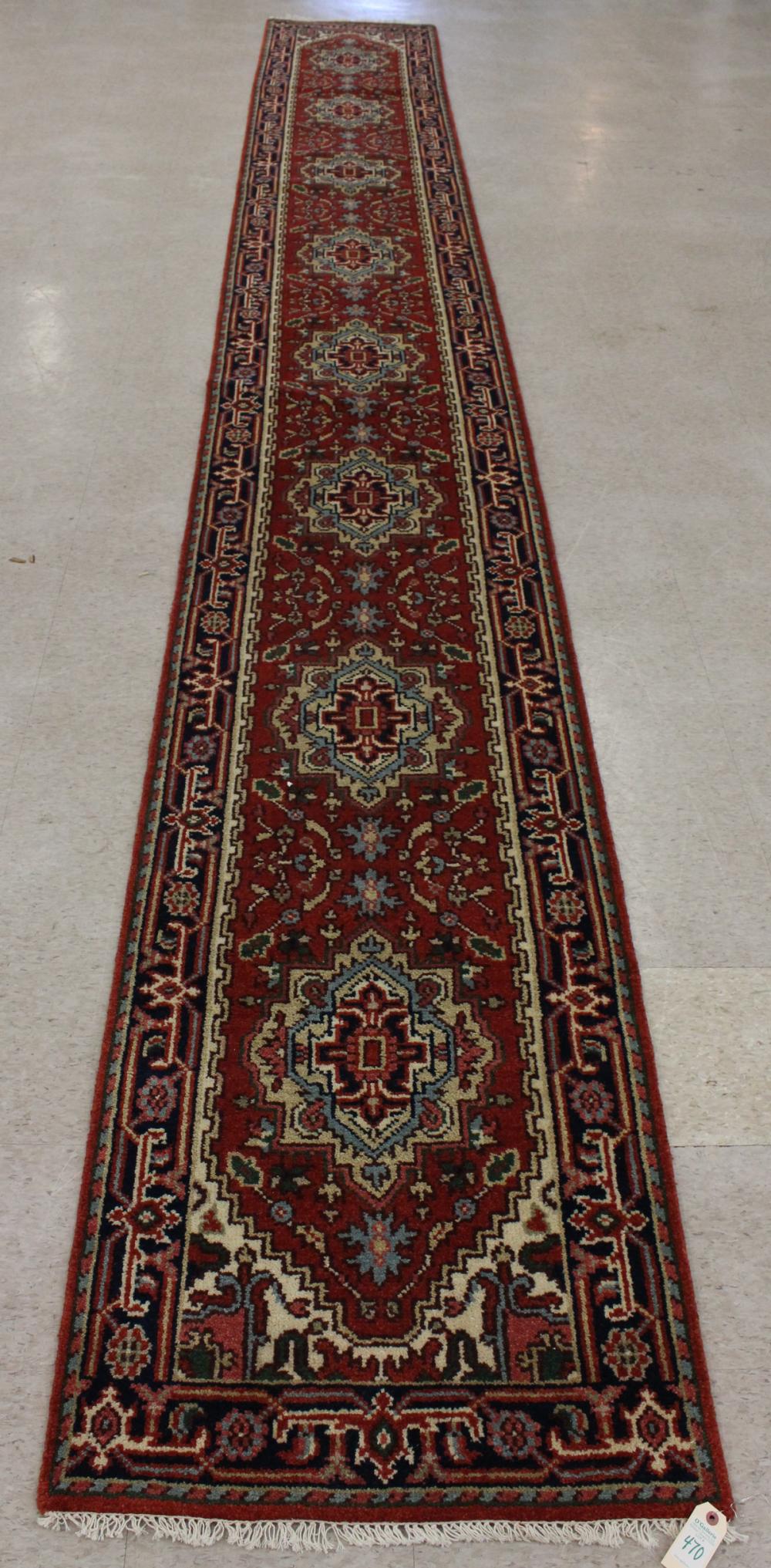 HAND KNOTTED ORIENTAL CORRIDOR