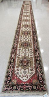 HAND KNOTTED ORIENTAL LONG RUG