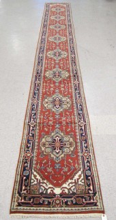 HAND KNOTTED ORIENTAL LONG RUG