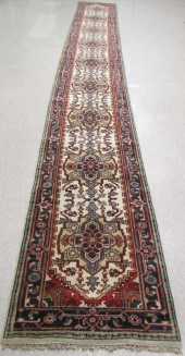 HAND KNOTTED ORIENTAL LONG RUG