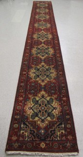 HAND KNOTTED ORIENTAL LONG RUG