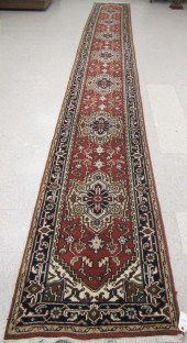 HAND KNOTTED ORIENTAL LONG RUG