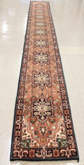 HAND KNOTTED ORIENTAL LONG RUG