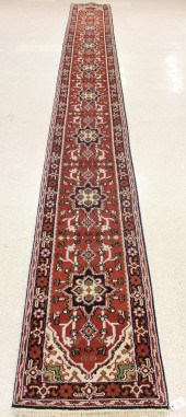 HAND KNOTTED ORIENTAL LONG RUG