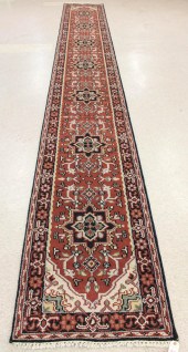HAND KNOTTED ORIENTAL LONG RUG