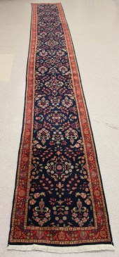 HAND KNOTTED ORIENTAL LONG RUG