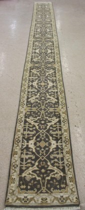 HAND KNOTTED ORIENTAL LONG RUG