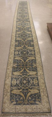 HAND KNOTTED ORIENTAL LONG RUG