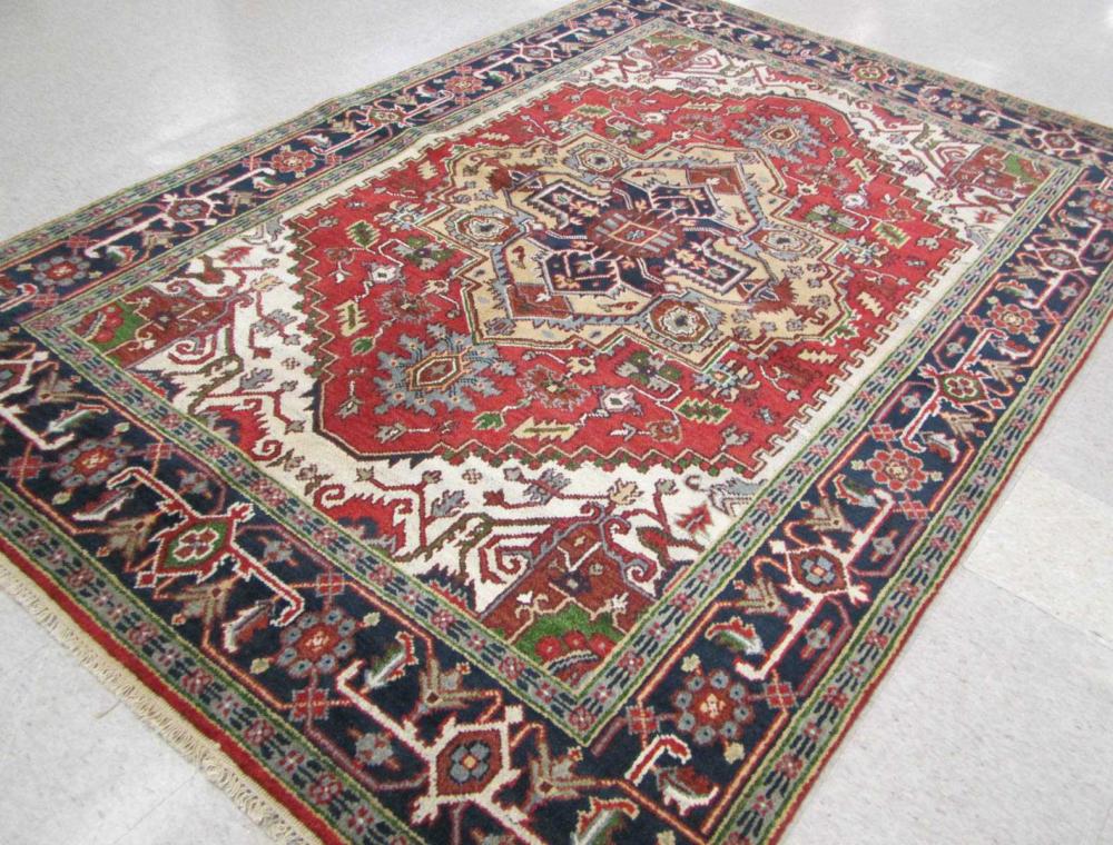 HAND KNOTTED ORIENTAL RUG,