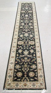 HAND KNOTTED ORIENTAL RUNNER,