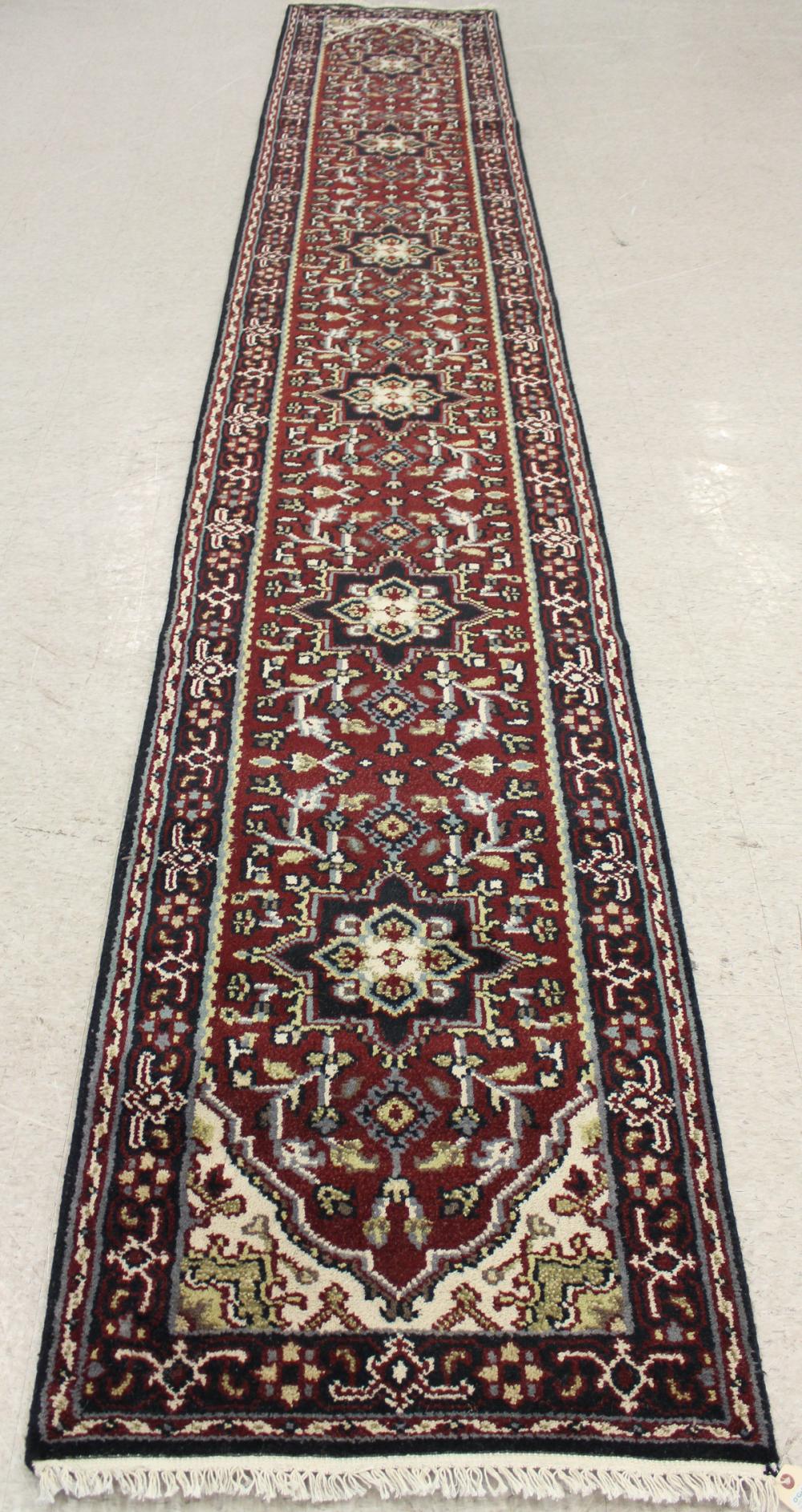 HAND KNOTTED ORIENTAL RUNNERHAND