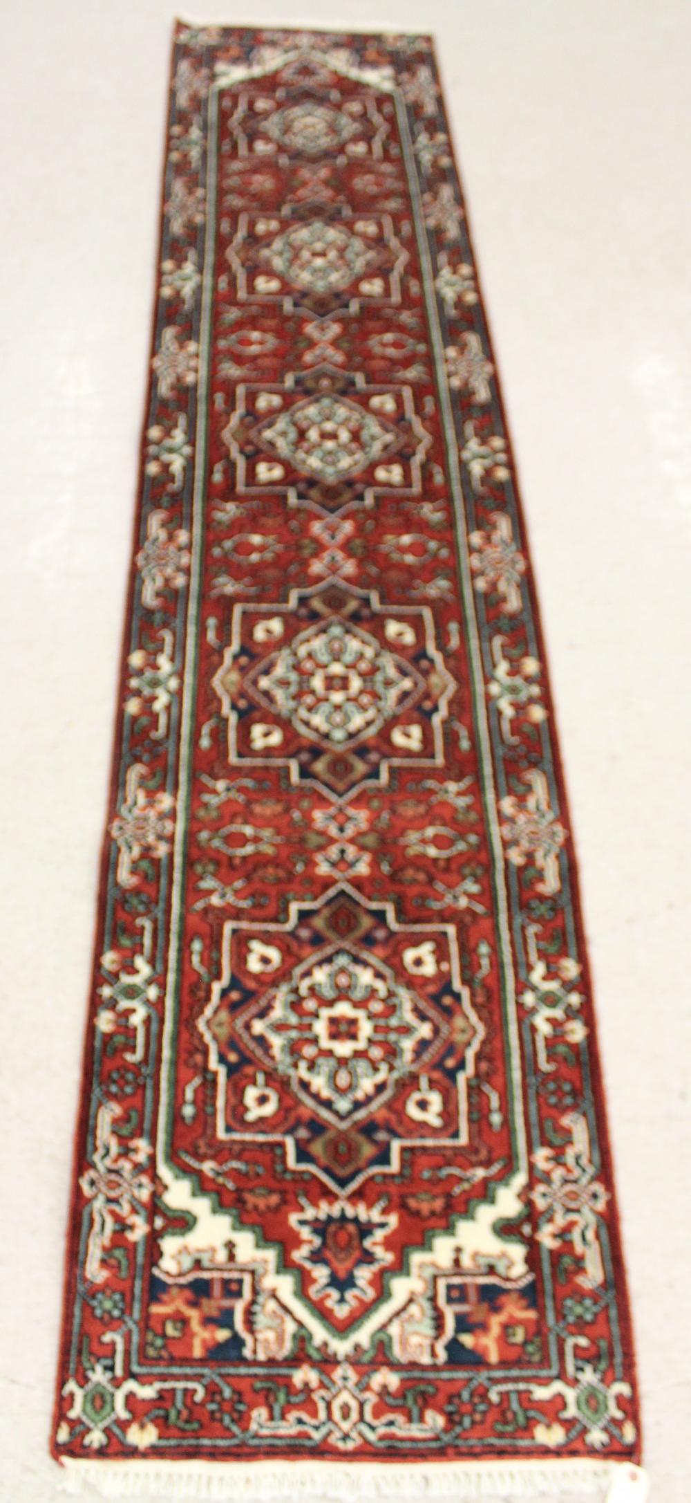 HAND KNOTTED ORIENTAL RUNNERHAND