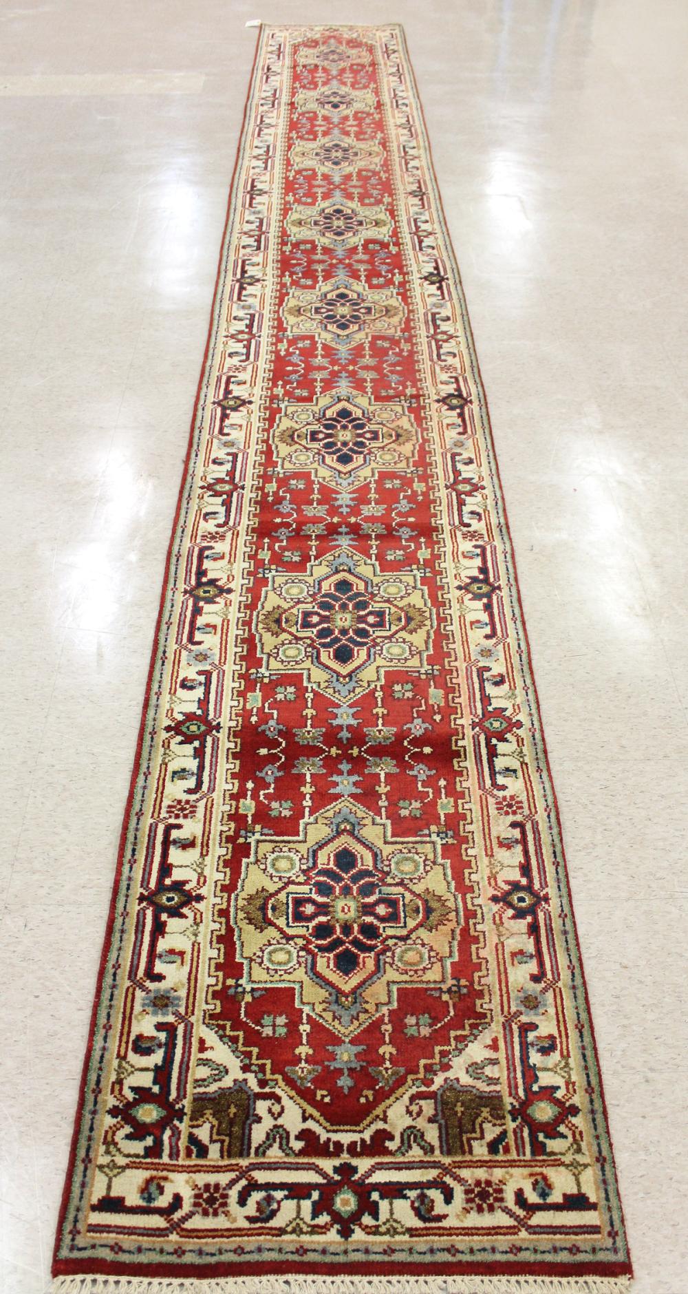 HAND KNOTTED ORIENTAL RUNNERHAND