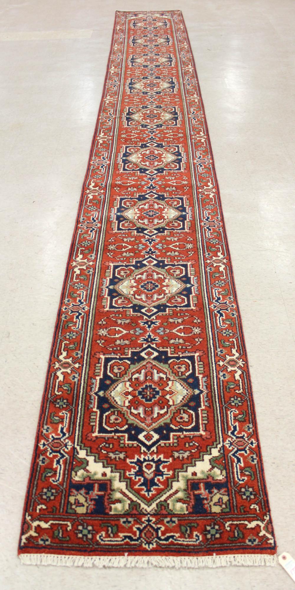 HAND KNOTTED ORIENTAL RUNNERHAND