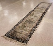 HAND KNOTTED ORIENTAL SILK-LIK