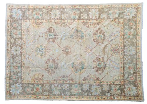 HAND KNOTTED OUSHAK ORIENTAL