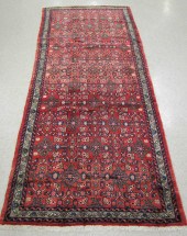 HAND KNOTTED PERSIAN AREA RUG,