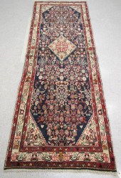 HAND KNOTTED PERSIAN AREA RUG,