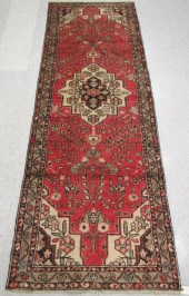 HAND KNOTTED PERSIAN AREA RUG,