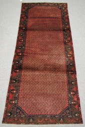 HAND KNOTTED PERSIAN AREA RUG,