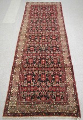 HAND KNOTTED PERSIAN AREA RUG,