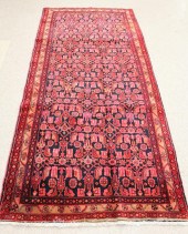 HAND KNOTTED PERSIAN AREA RUG,