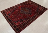 HAND KNOTTED PERSIAN AREA RUGH