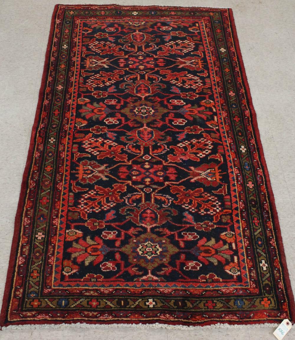 HAND KNOTTED PERSIAN AREA RUGHAND