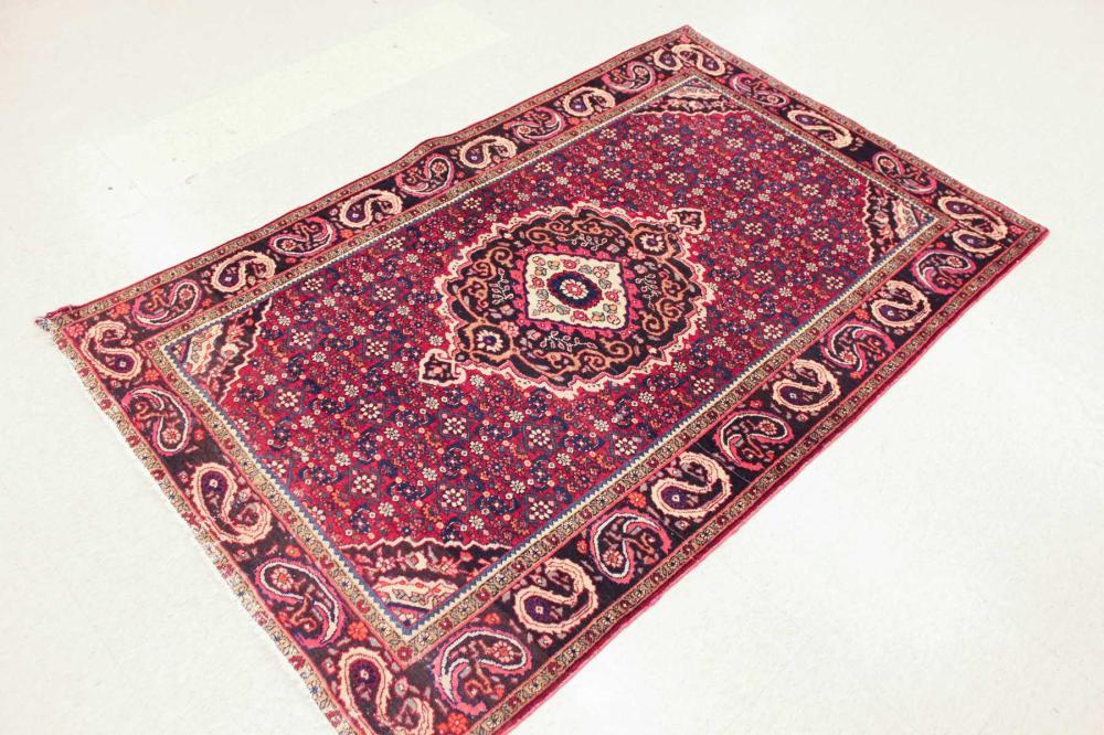 HAND KNOTTED PERSIAN BIJAR AREA