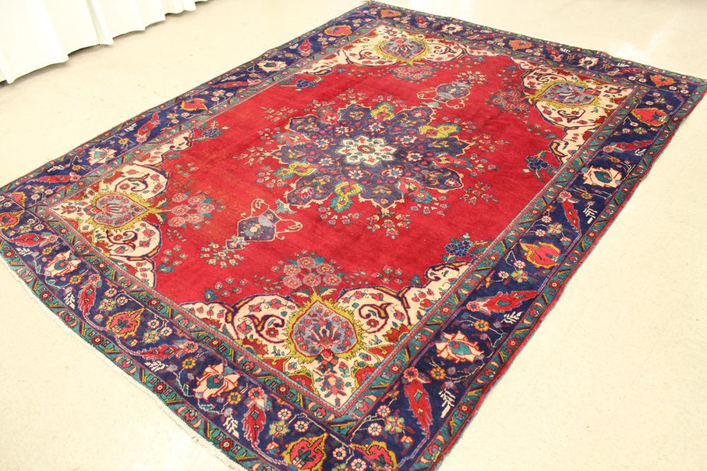 HAND KNOTTED PERSIAN CARPET,