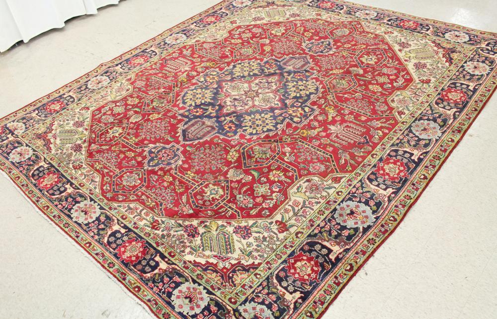 HAND KNOTTED PERSIAN CARPET,