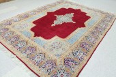 HAND KNOTTED PERSIAN KERMAN CA