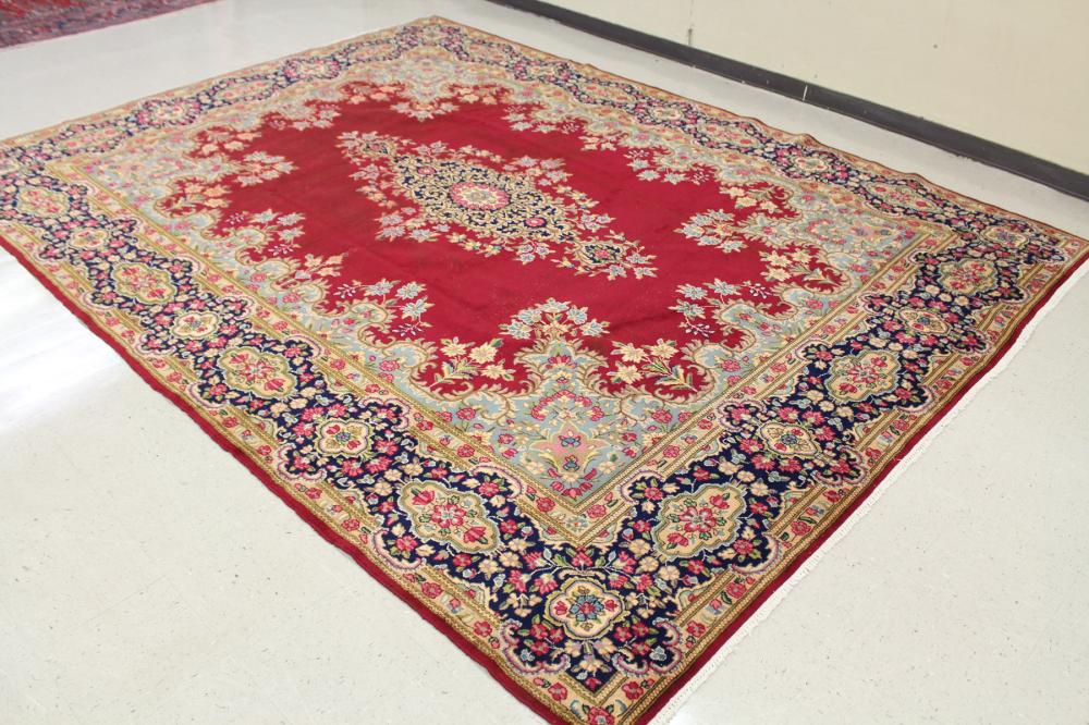 HAND KNOTTED PERSIAN KERMAN