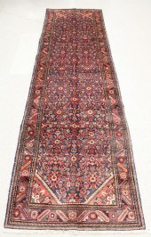 HAND KNOTTED PERSIAN LONG RUG,