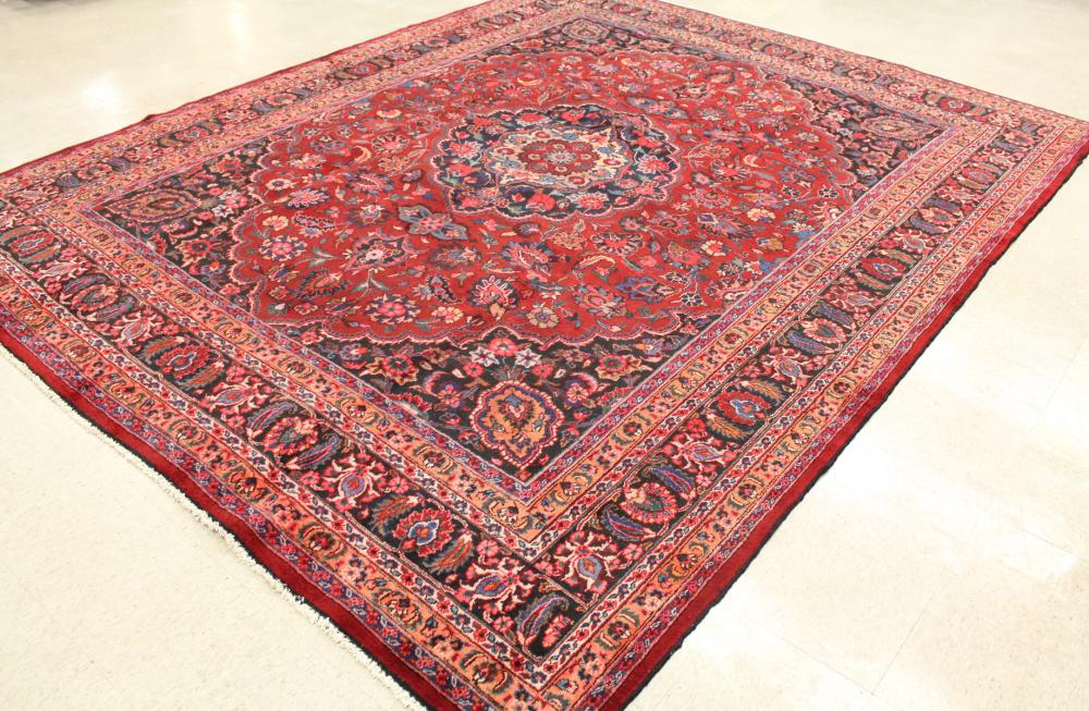 HAND KNOTTED PERSIAN MASHAD