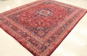 HAND KNOTTED PERSIAN MASHAD CA