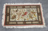 HAND KNOTTED PERSIAN QUM SILK