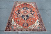 HAND KNOTTED PERSIAN SERAPI RU