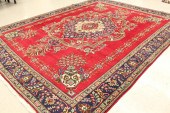 HAND KNOTTED PERSIAN TABRIZ CA