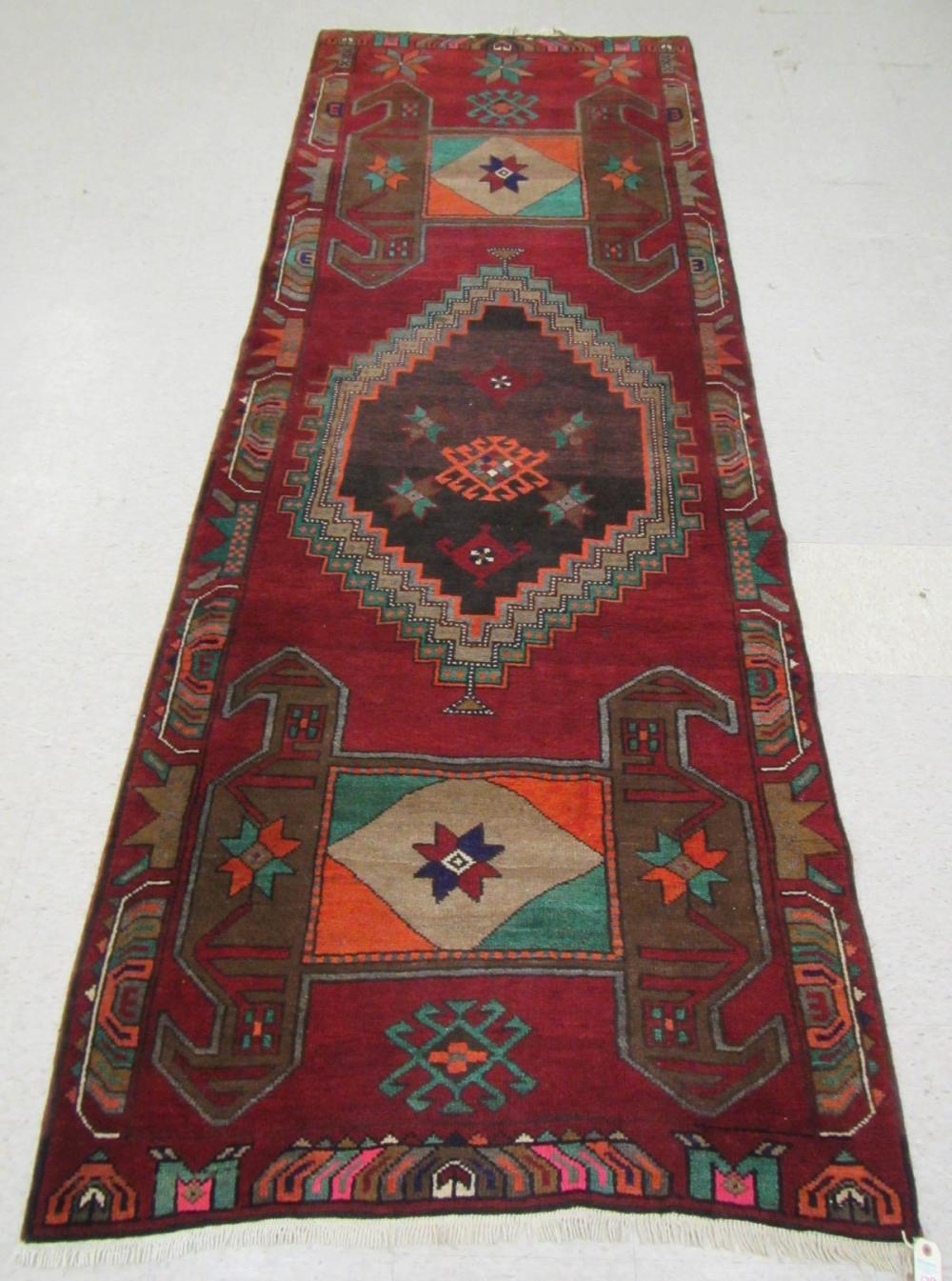 HAND KNOTTED PERSIAN TRIBAL CARPET,